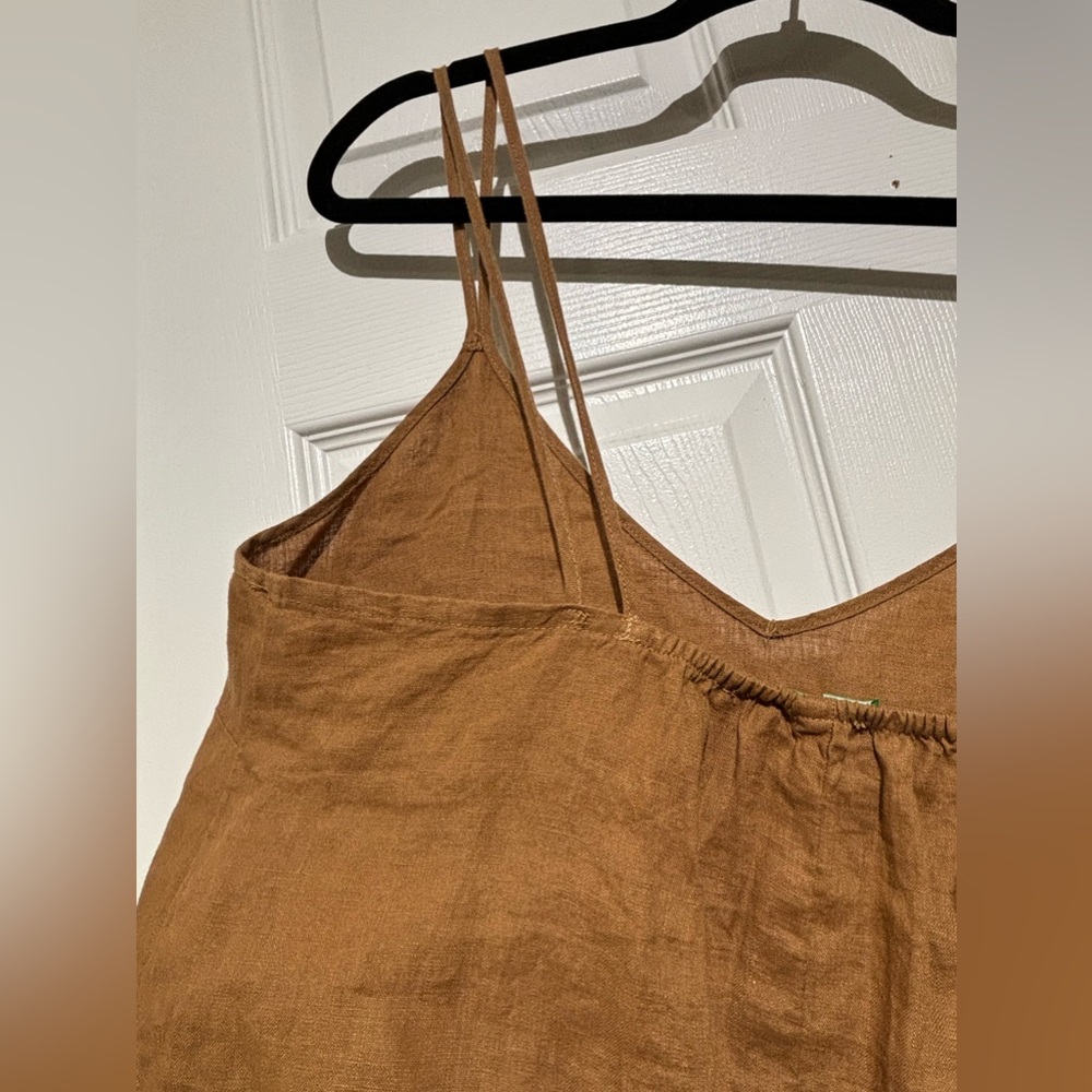 United Colors of Benetton Pure Linen Long  Dress size L - Picture 5 of 9